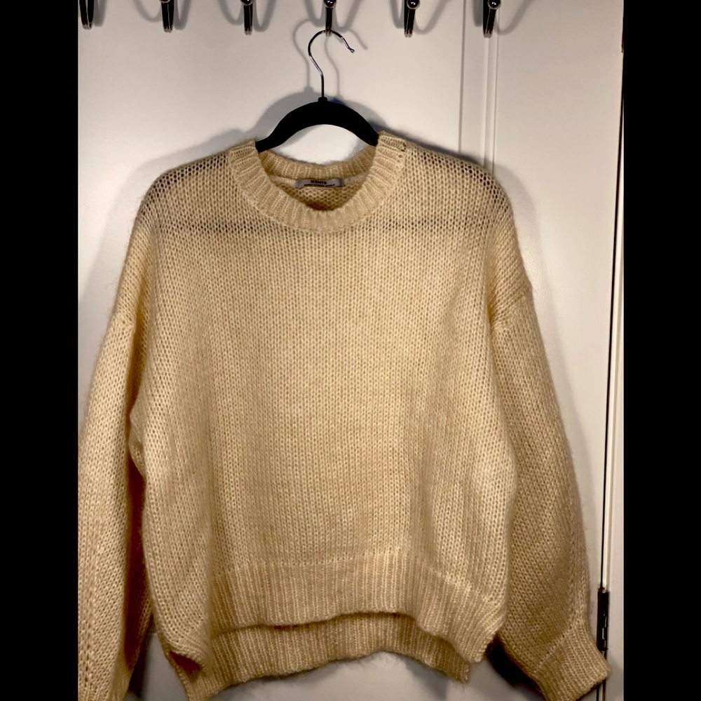 Cream sweater